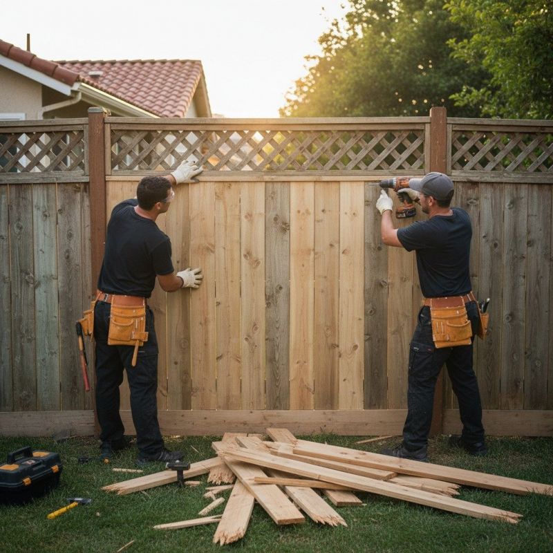 Local Farm Fence Installation pros at work